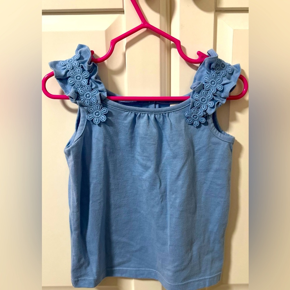 Janie and Jack toddler dressy tank top and size 3T. Good commission.